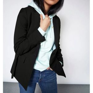 WILDFANG The Empower Belted Blazer, Black, M (“You F*cking Got This” lining🤘)